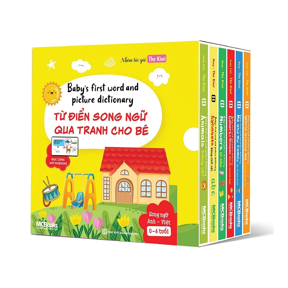 Sách - Baby's first words and picture dictionary - Từ điển song ngữ qua tranh cho bé
