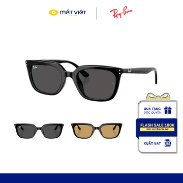 KÍNH MÁT UNISEX RAY-BAN 0RB4439D , Kính Mát Nhựa, Kính Mát Vuông, Kính Mát Thời Trang, Mắt Kính Chính Hãng Mắt Việt