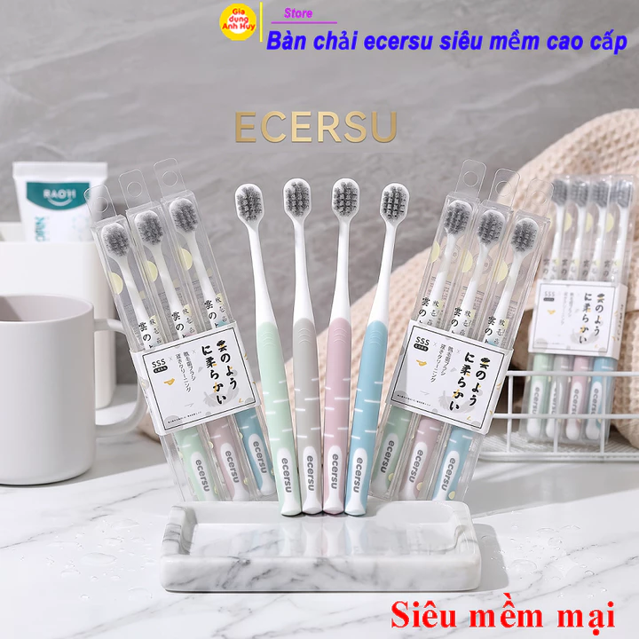 Bàn chải đánh răng than tre hoạt tính hàn quốc chất lượng tốt loại 1 - GDAH