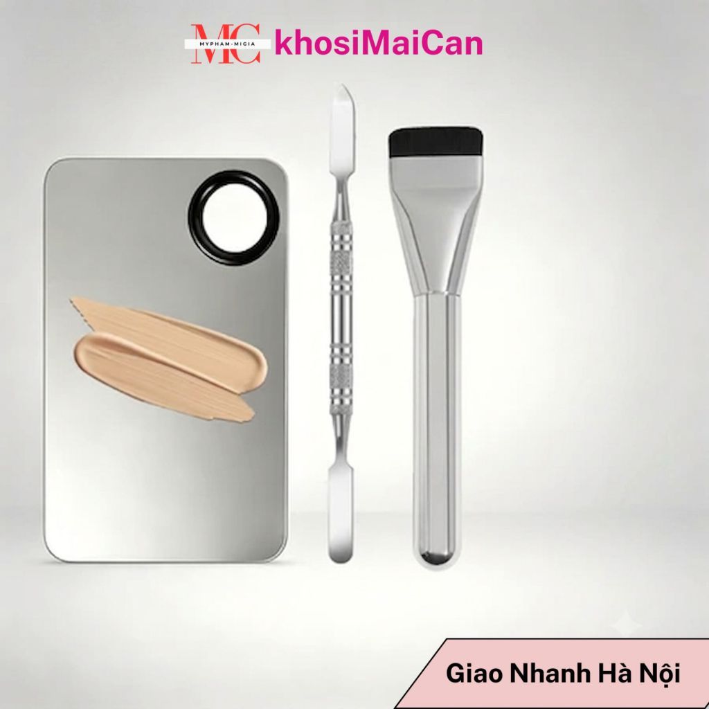 cọ tán kem nền lông mềm - Hình ảnh thực tế góc 1