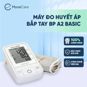 Máy Đo Huyết Áp Microlife BP A2 Classic Bắp Tay Tự Động PAD Đo Nhịp Tim - BH 5 Năm 1 Đổi 1
