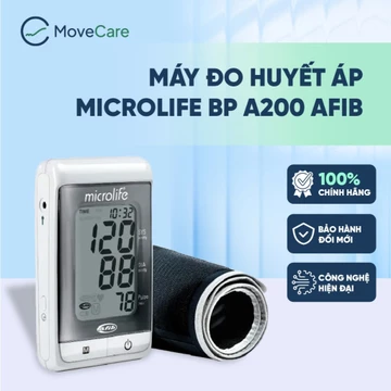 Máy Đo Huyết Áp Bắp Tay Microlife BP A200 AFIB MAM Đo Nhịp Tim Tự Động - BH 5 Năm