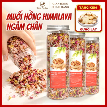Muối Hồng Himalaya Ngâm Chân, Tẩy Tế Bào Chết, Giảm Nứt Nẻ Gót Chân, Khử Mùi Hôi Chân Hiệu Quả