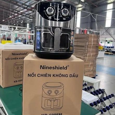 Nồi Chiên Không Dầu KB5005M Nineshield 12L Sử Dụng Công Nghệ Rapid Air - Bảo Hành 12 Tháng | BigBuy360 - bigbuy360.vn