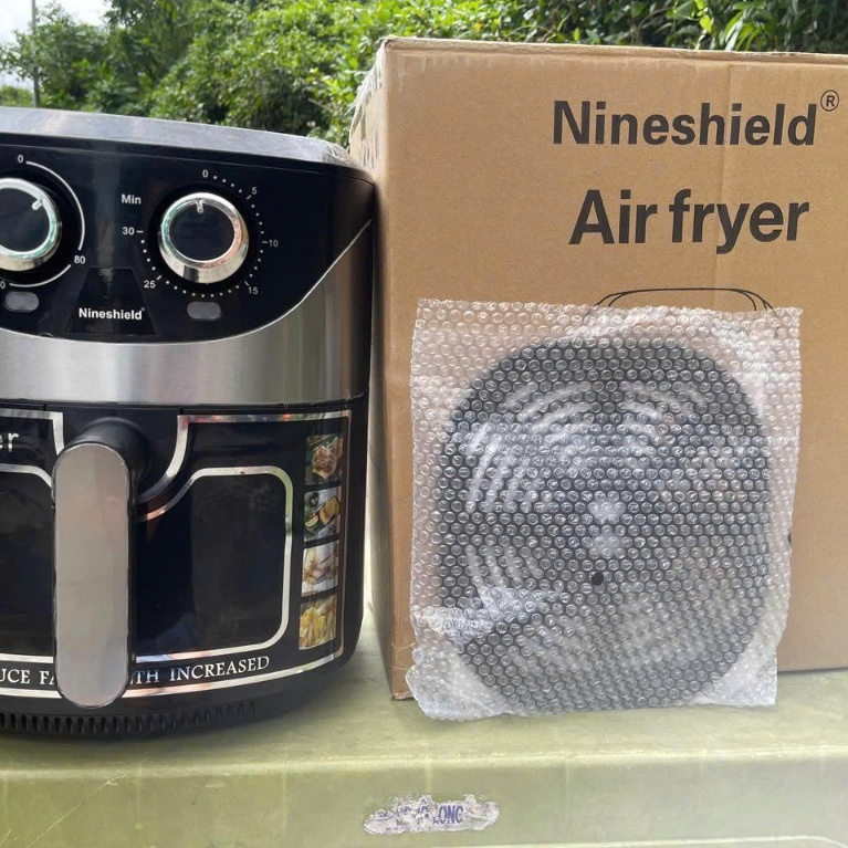 Nồi Chiên Không Dầu KB5005M Nineshield 12L Sử Dụng Công Nghệ Rapid Air - Bảo Hành 12 Tháng | BigBuy360 - bigbuy360.vn