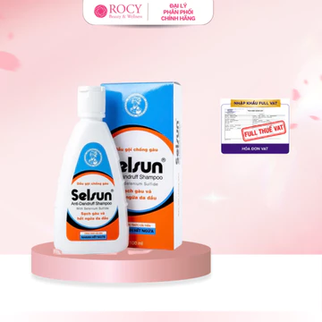 Dầu gội Selsun Chính hãng chống gàu, sạch gàu & hết ngứa da đầu Selsun Anti-Dandruff Shampoo Hàng Công ty