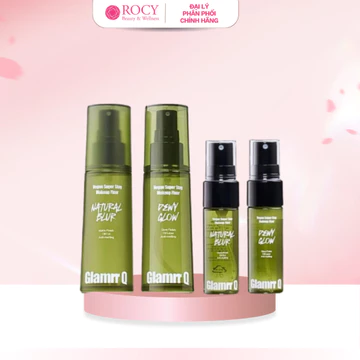 Xịt Khóa Nền Glamrr Q Chính Hãng Full VAT, Xịt Khoá Makeup Fixx Dùng Được Cả Cho Da Nhạy Cảm 20ml/50ml/130ml