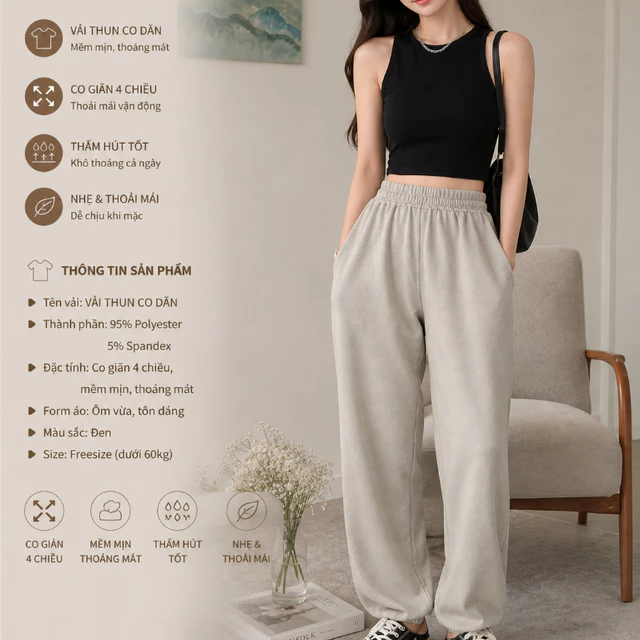 Áo Croptop Nữ 3 Lỗ Dáng Ôm 🦋 Áo Thun Ngắn Nữ Sát Nách Trơn 3 Màu 🦋