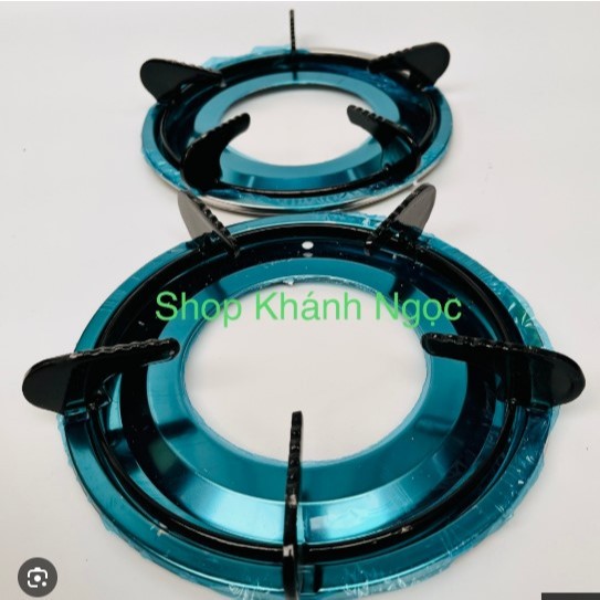 Kiềng bếp gas mặt kính 5 chân + 2 Khay mâm inox sử dụng cho các loai bếp gas đơn ,  bếp đôi mặt kính thông dụng
