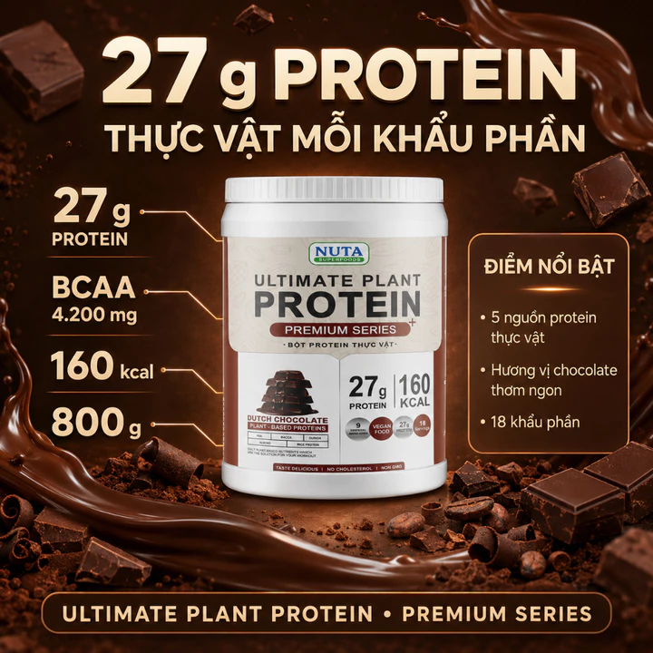 Bột Protein Thực Vật Ultimate Protein Hộp 800g – 2