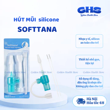 ⭐Dụng cụ hút mũi đầu mềm softtana - dụng cụ rửa mũi an toàn cho bé