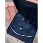 Set Combo Quà Tặng Trang Sức Dây Chuyền, Bông Tai và Vòng Tay Blush Silver HAPAS Jewelry — ảnh 3