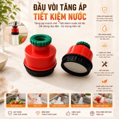 Đầu Sen Tăng Áp 1000 Lỗ – Vòi Sen Phun Tia Siêu Mịn, Dòng Nước Đều, Tiết Kiệm Nước, Ren 21 Dễ Dàng Lắp Đặt