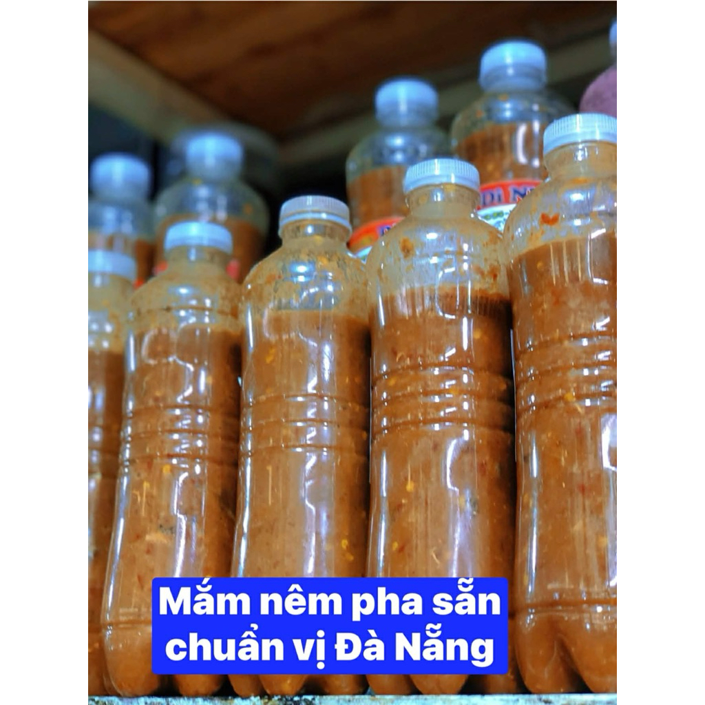 MẮM NÊM PHA SẴN CHUẨN VỊ ĐÀ NẴNG CHAI 500G