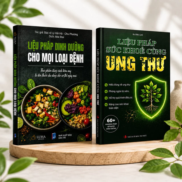 Sách - Combo 2 cuốn: Liệu pháp dinh dưỡng + Liệu pháp ung thư