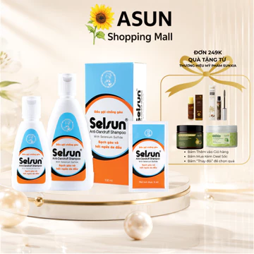 Dầu Gội - Dầu Xả Selsun Chống Gàu, Giảm Ngứa, Sạch Vảy Nấm Với Công Nghệ Hàng Đầu Nhật Bản