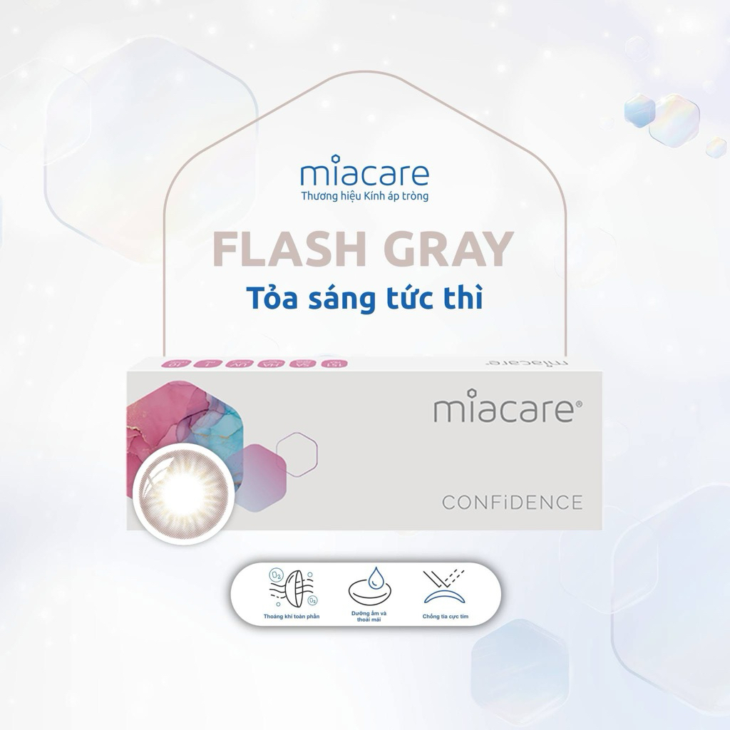 [ Mua 1 Tặng 1 ], Lens 1 Day MIACARE  Độ Cấp Ẩm Cao- Màu Tự Nhiên, Mang Êm Mắt Cả Ngày Dài, Tiện Lợi và Vệ Sinh hơn. | BigBuy360 - bigbuy360.vn