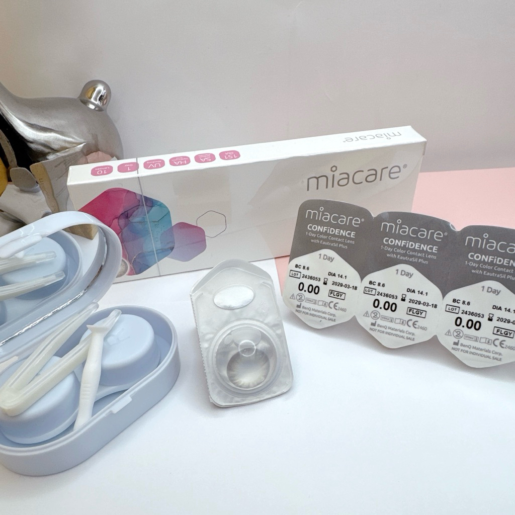[ Mua 1 Tặng 1 ], Lens 1 Day MIACARE  Độ Cấp Ẩm Cao- Màu Tự Nhiên, Mang Êm Mắt Cả Ngày Dài, Tiện Lợi và Vệ Sinh hơn. | BigBuy360 - bigbuy360.vn