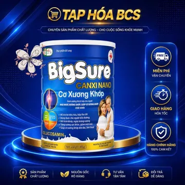 sữa BigSure Canxi Nano Cơ Xương Khớp – Dinh Dưỡng Bổ Sung Cho Người Lớn Và Người Cao Tuổi