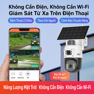 Ảnh 3 – Camera Ngoài Trời Năng Lượng Mặt Trời, Kết Nối 4G, Chống Nước, Camera Siêu Nét, Bảo Hành 1 Năm