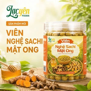 Viên Nghệ Sachi Mật Ong Lạc Yên Foods - Hỗ Trợ Dạ Dày Tốt Tiện Lợi Dùng Hằng Ngày