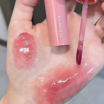 Son Bóng Juicy 38 Hồng Sữa Đất (Breeze Fig ), Son Tint Bóng Juicy Lasting 38 Breeze Fig