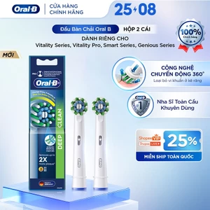 [LS] [MỚI 2026] Đầu Bàn Chải Điện ORAL B Vitality Chính Hãng 100%, Extra Sensi/ Whitening/ Deep Clean