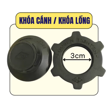 Tán lồng quạt và tán cánh quạt phổ thông ren 3cm, tán chặn lồng khóa lồng, khóa cánh quạt thay thế