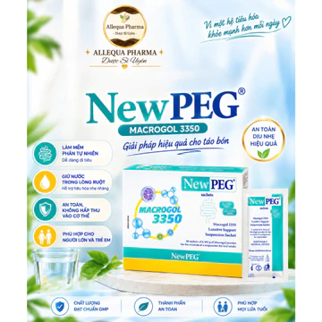 NEW PEG Hỗ trợ giảm táo bón chức năng