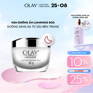 [LS] Kem Dưỡng Ẩm OLAY LUMINOUS Ban Đêm Sáng Da 50G
