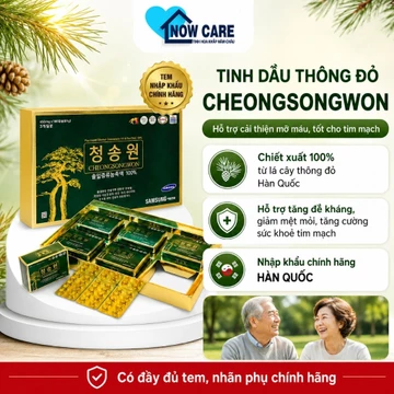 (Hàn Quốc) Tinh Dầu Thông Đỏ Cheongsongwon Nhập Khảu Chính Hãng