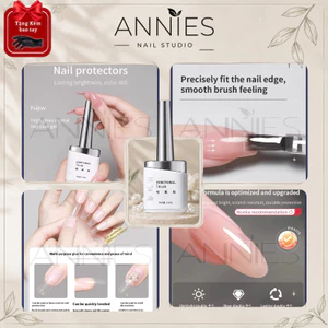 ANNIES Hard Top 16ml – Sơn Phủ Bóng Chống Trầy Xước, Khóa Màu Nail Gel, Hơ Đèn UV