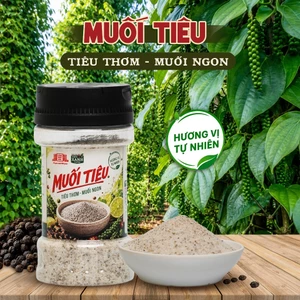 Muối tiêu Làng Chài Xưa 100g - Chấm với chả lụa, trứng, hải sản - Muối ngon tiêu thơm