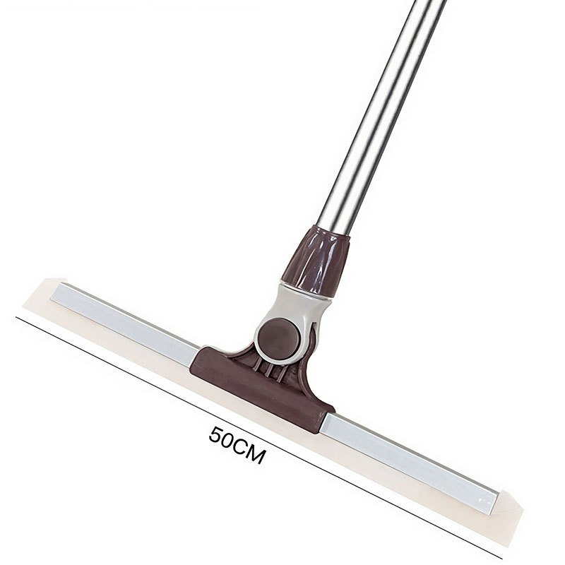 Cây gạt nước sàn nhà KITIMOP G50 50cm đa năng 3 trong 1, quét bụi gom tóc, cán inox tăng giảm | BigBuy360 - bigbuy360.vn