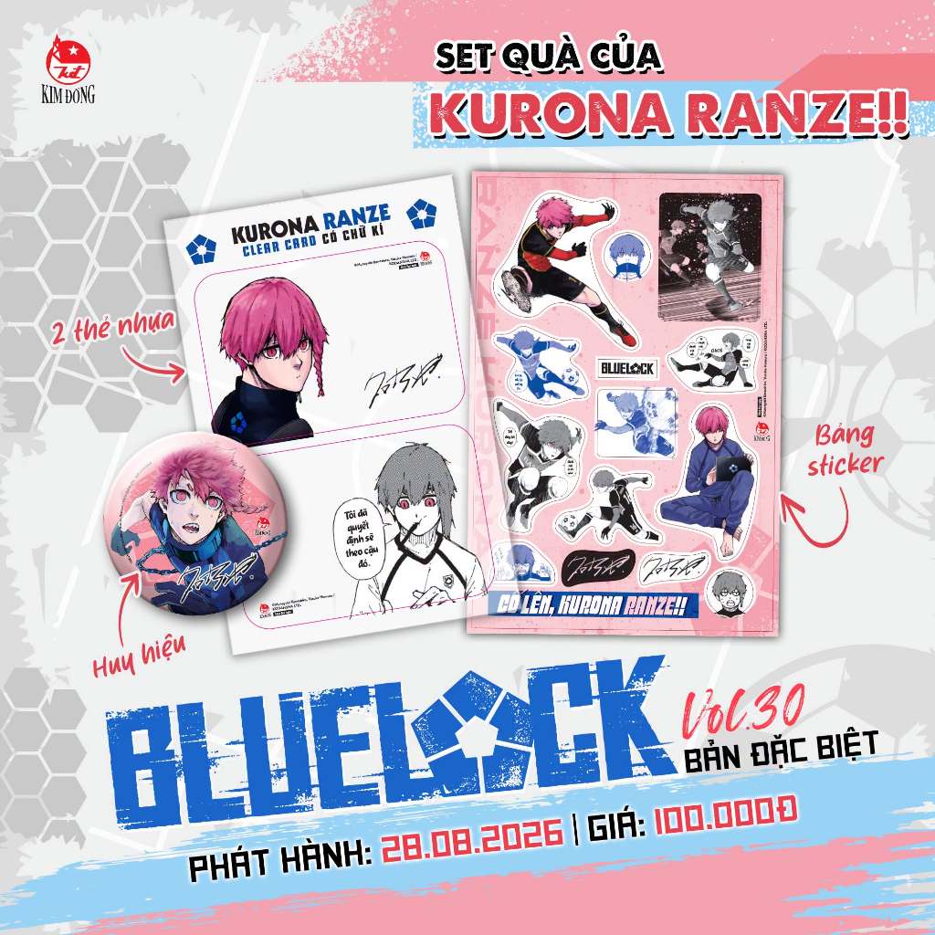 Truyện tranh - Blue Lock Vol 30 - Tuỳ chọn phân loại - NXB Kim Đồng | BigBuy360 - bigbuy360.vn