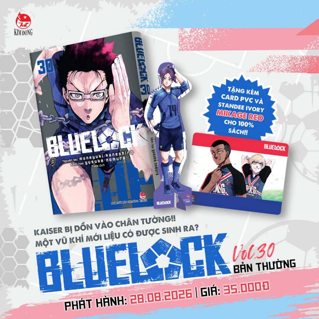 Truyện tranh - Blue Lock Vol 30 - Tuỳ chọn phân loại - NXB Kim Đồng | BigBuy360 - bigbuy360.vn