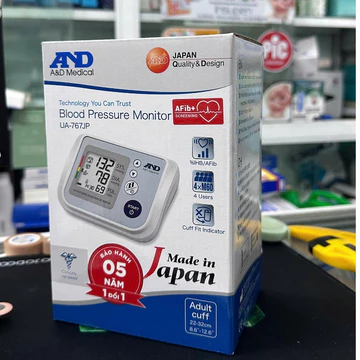 Máy đo huyết áp tự động nhập khẩu Nhật Bản UA-767JP A&D Medical