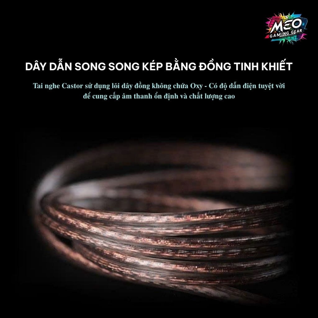 Tai nghe In - Ear Kz - Castor Pro - Dual Dynamic Driver - Tai nghe khiển âm Hifi | BigBuy360 - bigbuy360.vn