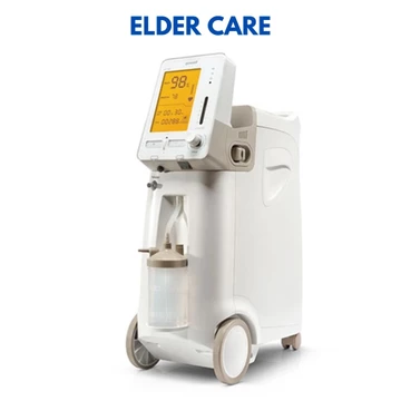 MÁY TẠO OXY YUWELL 9F-5AW 5 Lít/Phút Cao Cấp - Tích Hợp Đo SpO2, Nhịp Tim & Xông Khí Dung, Hoạt Động Êm Ái