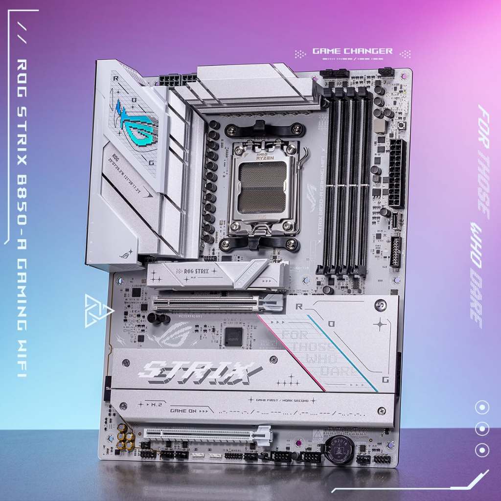Bo mạch chủ AM5 ASUS ROG Strix B850-A Gaming WiFi