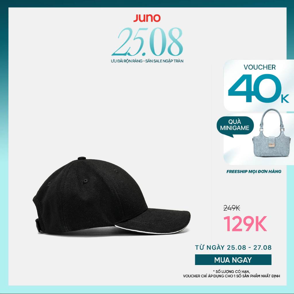Nón Nữ Thời Trang JUNO Lưỡi Trai Thời Trang JNNO002