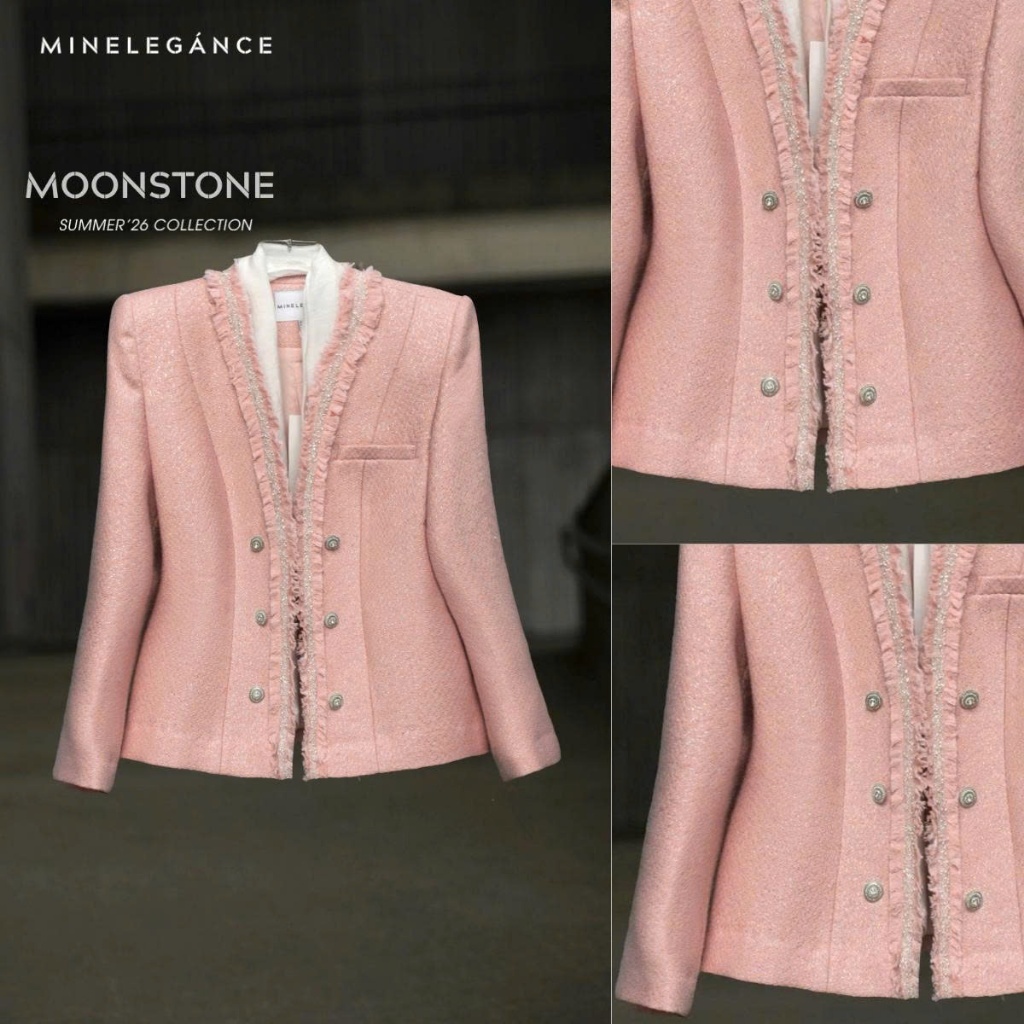 MINELEGÁNCE | ÁO VEST THIẾT KẾ VẠT CÁCH ĐIỆU THANH LỊCH, SANG TRỌNG - MIN345