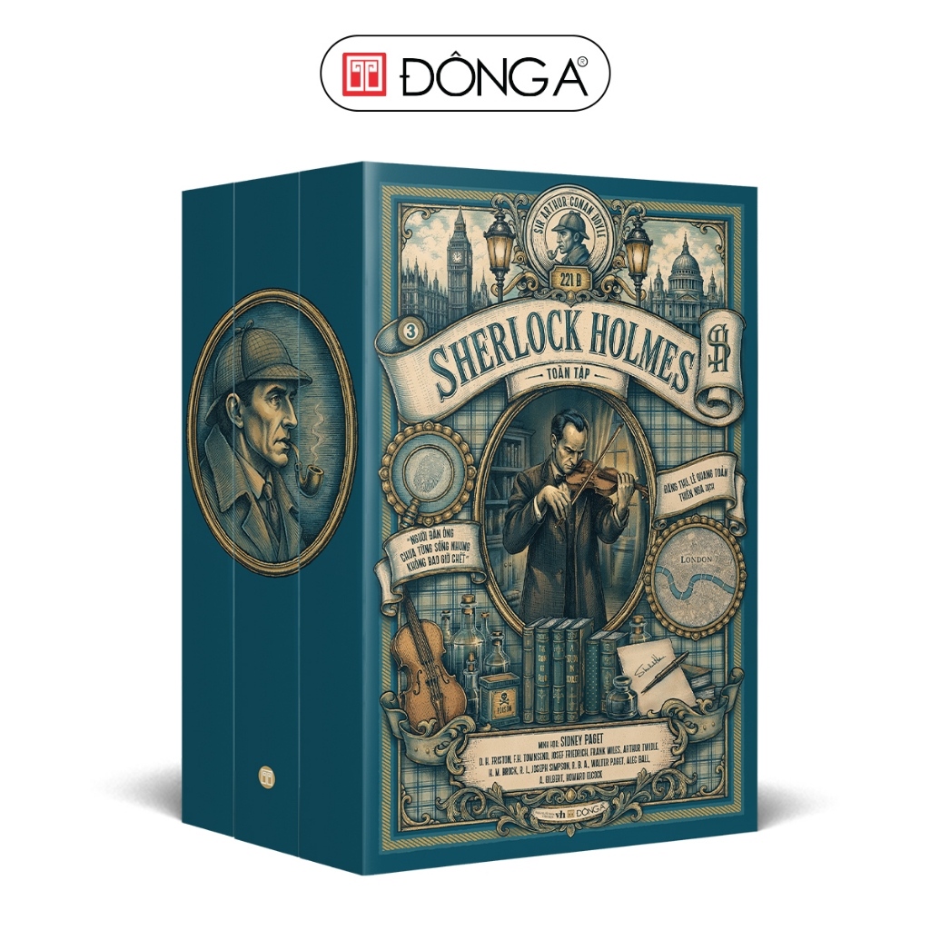 Sách - Sherlock Holmes toàn tập (bìa mềm) - Đông A