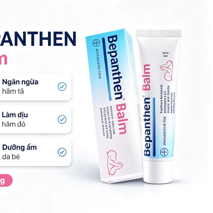 Kem chống hăm tã cho bé Bepanthen Balm,kem chống hăm tã, kem chống hăm 30g