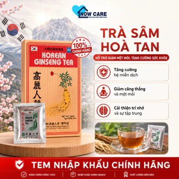 (Hàn Quốc) Trà Sâm Hoà Tan Hỗ Trợ Giảm Mệt Mỏi Tăng Cường Sức Khoẻ Từ Nhân Sâm Hàn Quốc Thơm Ngon
