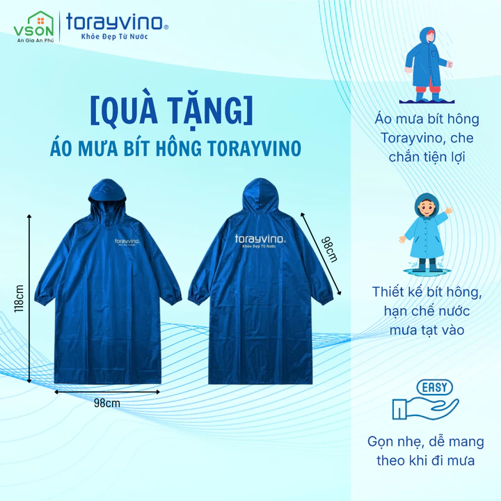 Áo mưa Torayvino