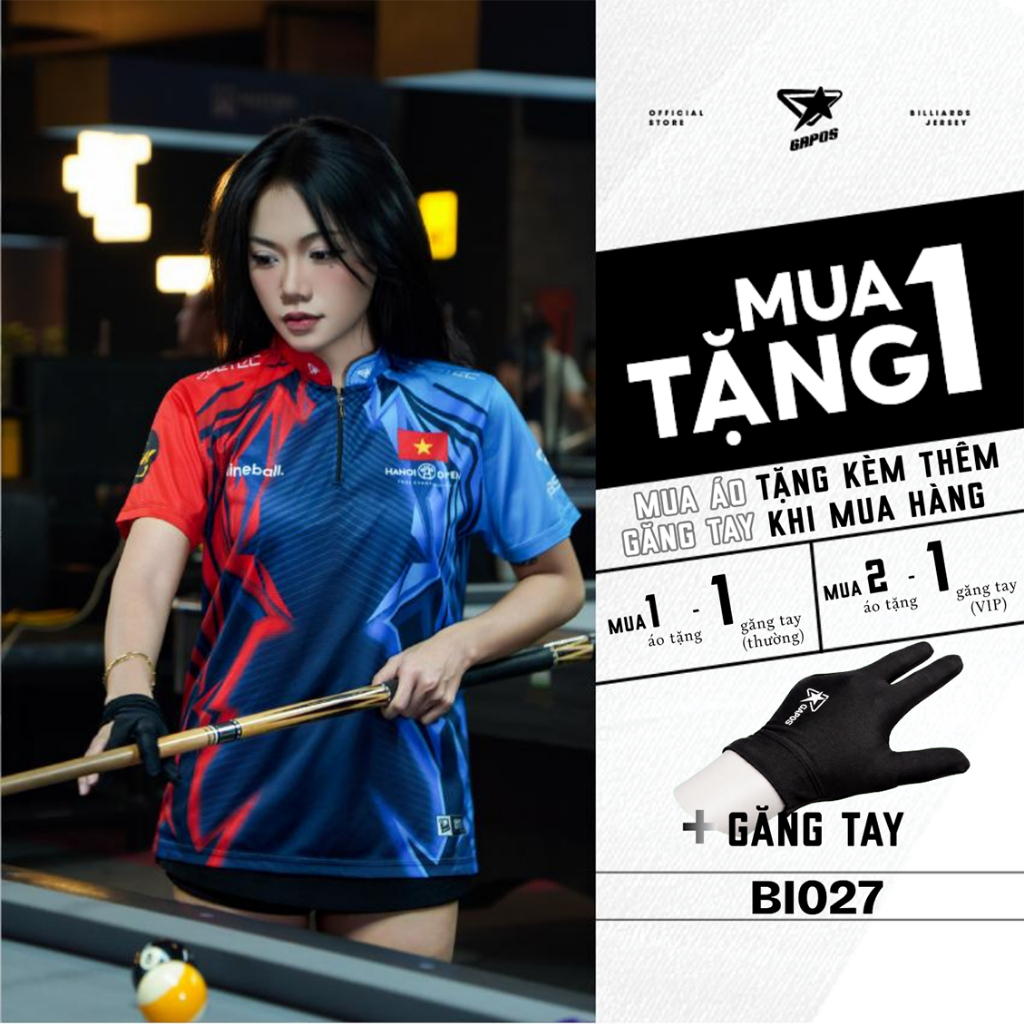 Áo Thun Thể Thao Unisex Áo Đấu Chuyên Nghiệp Vải Polygol Thoáng Khí Màu Đỏ Xanh Mã BI027 | BigBuy360 - bigbuy360.vn