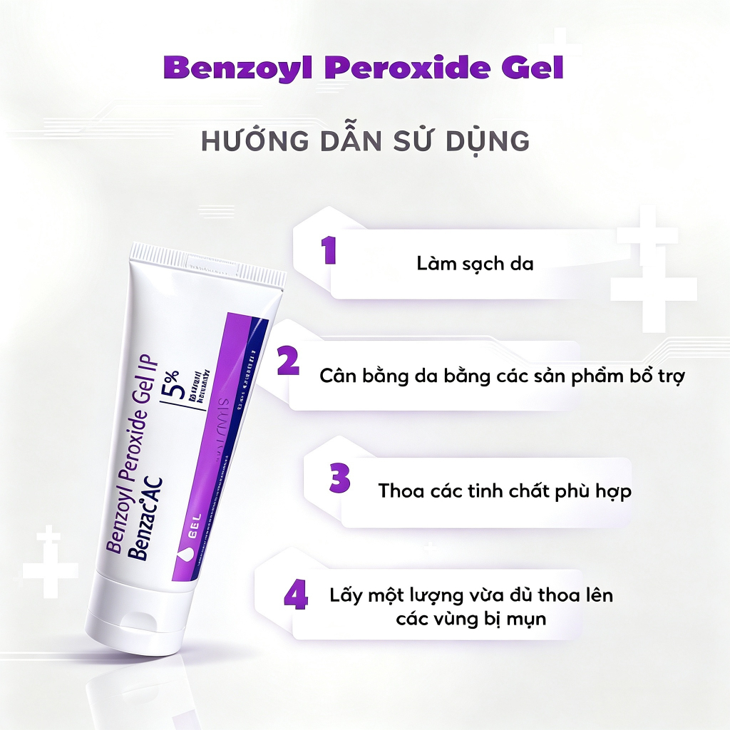 Kem Benzac AC 15g - Hỗ trợ làm sạch da, giảm mụn nhẹ, làm dịu da và phù hợp da nhạy cảm | BigBuy360 - bigbuy360.vn