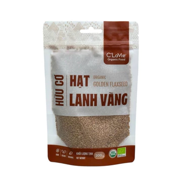 Hạt Lanh Vàng Hữu Cơ C'LaVie 200g - Tổ Ấm Organic