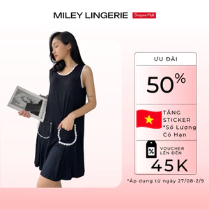 ĐẦM MẶC NHÀ VẢI SỢI THIÊN NHIÊN BAMBOO MILEY LINGERIE NATURE DBS0101